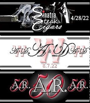 Custom cigar bands are designed for Boston cigar roller events and direct custom cigar orders.